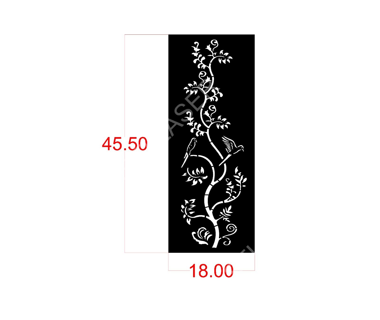 Animals & Birds CNC Laser Cutting Design - A-003.jpeg - Sasti Laser Namakkal